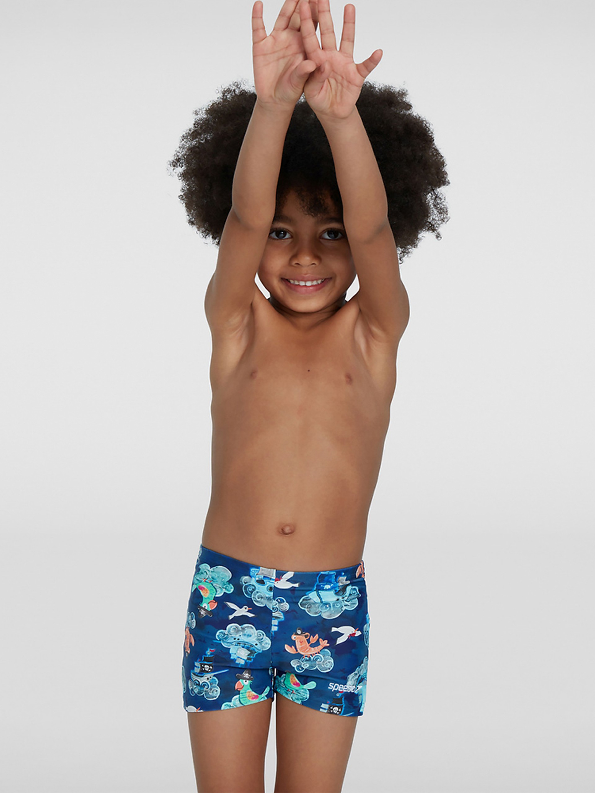 Calções de Natação Speedo Digital Allover Aquashort Kids