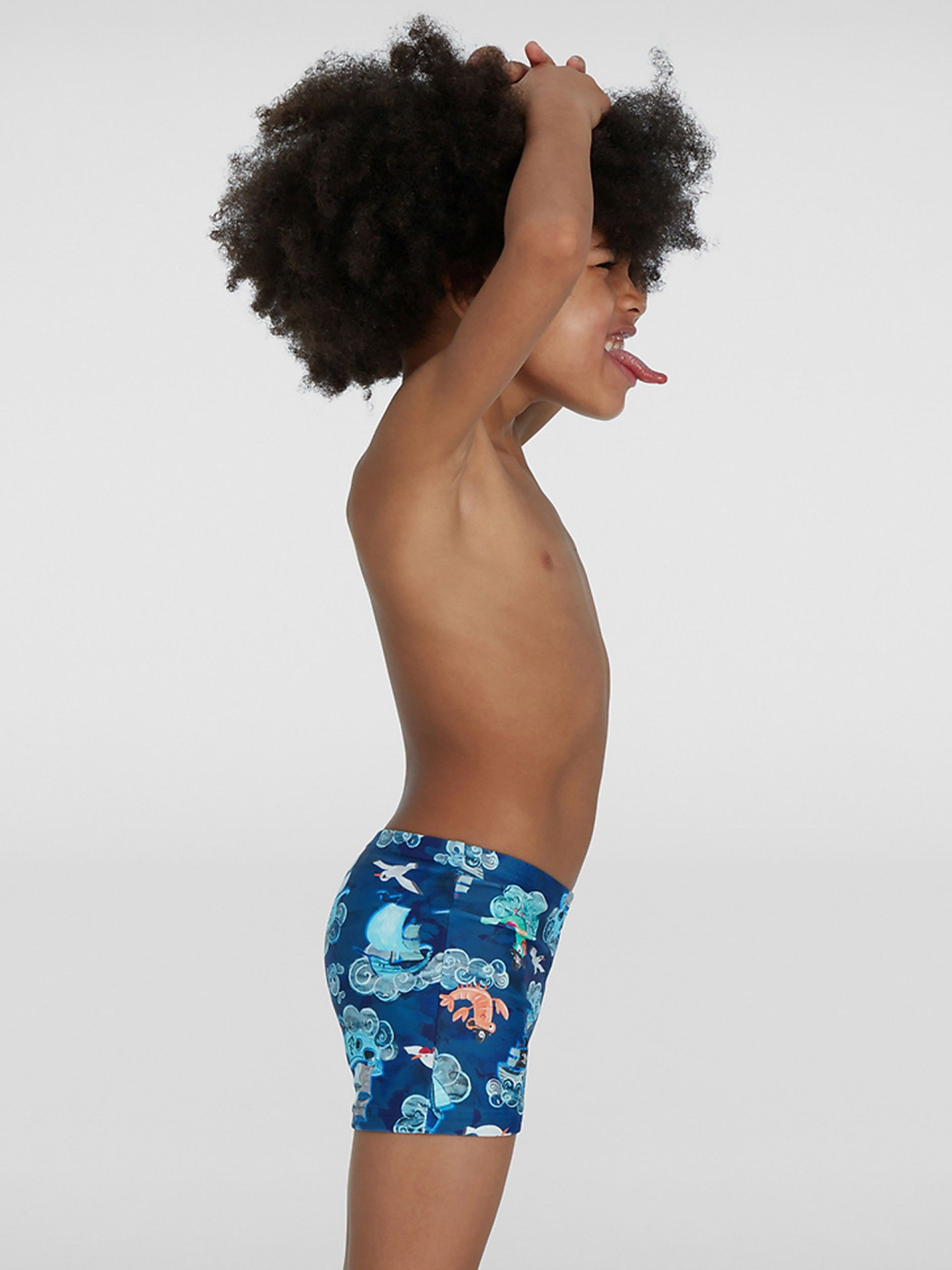 Calções de Natação Speedo Digital Allover Aquashort Kids