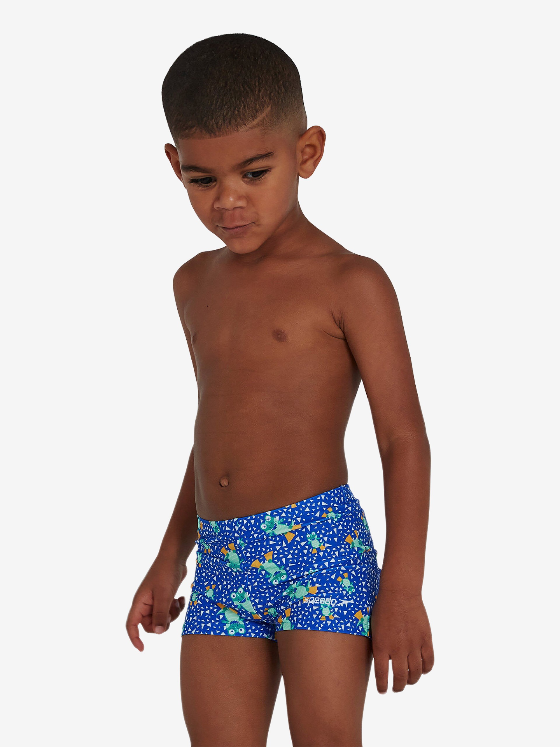 Speedo Corey Croc Digital Aquashort Kids Swimming Shorts
