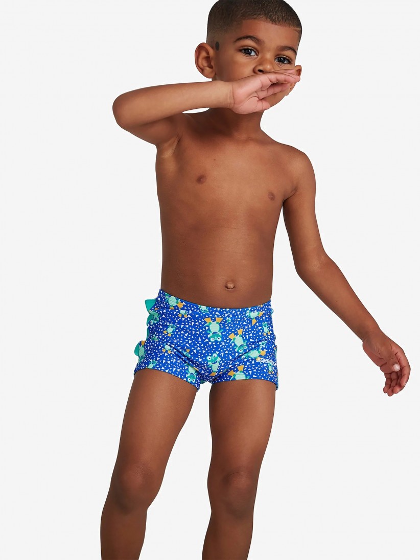 Speedo Corey Croc Digital Aquashort Kids Swimming Shorts