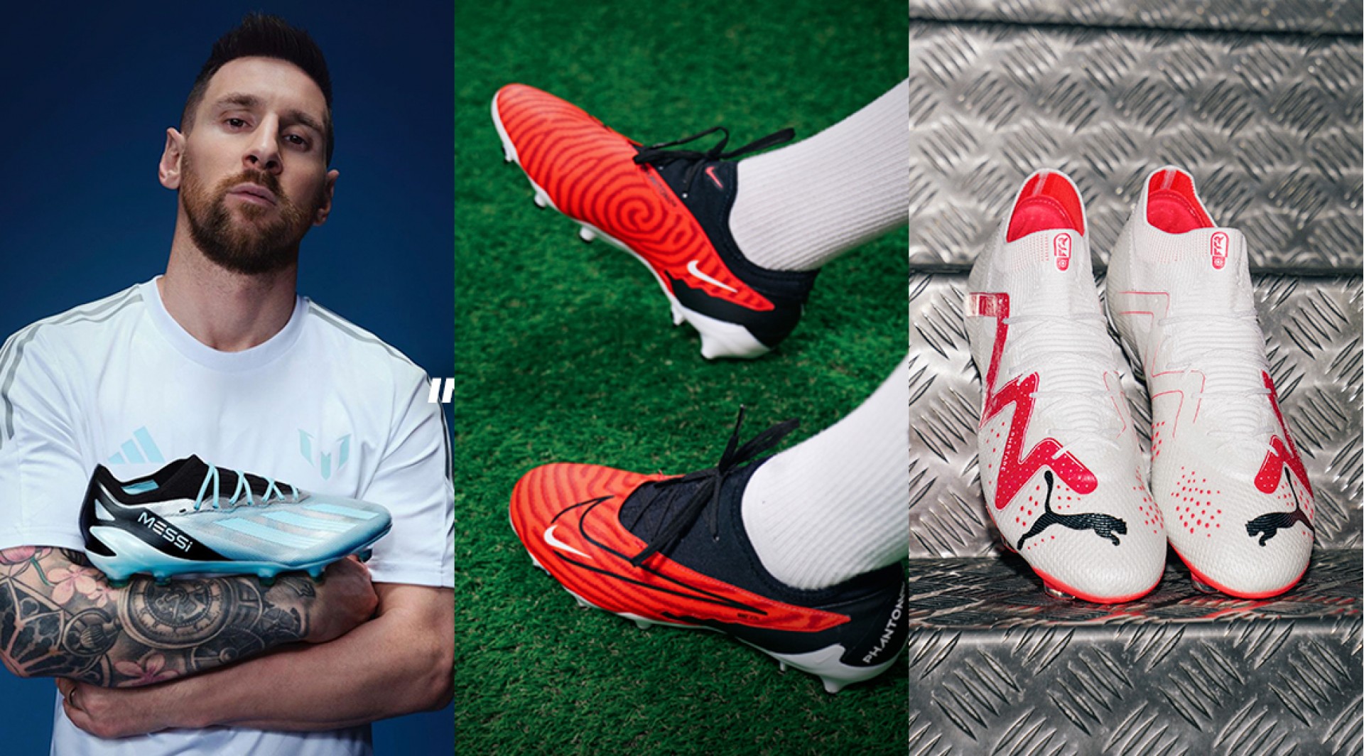 Apresentamos-te os novos packs de chuteiras da Adidas, Nike e Puma ⚽