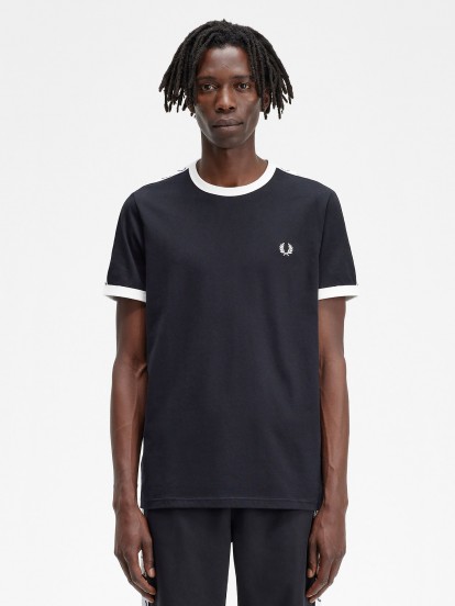 T-shirt Fred Perry Taped Ringer