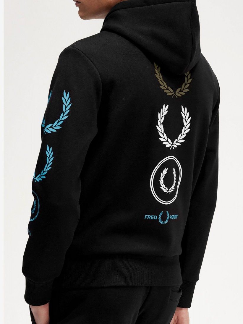 Sudadera Fred Perry Graphic Branding