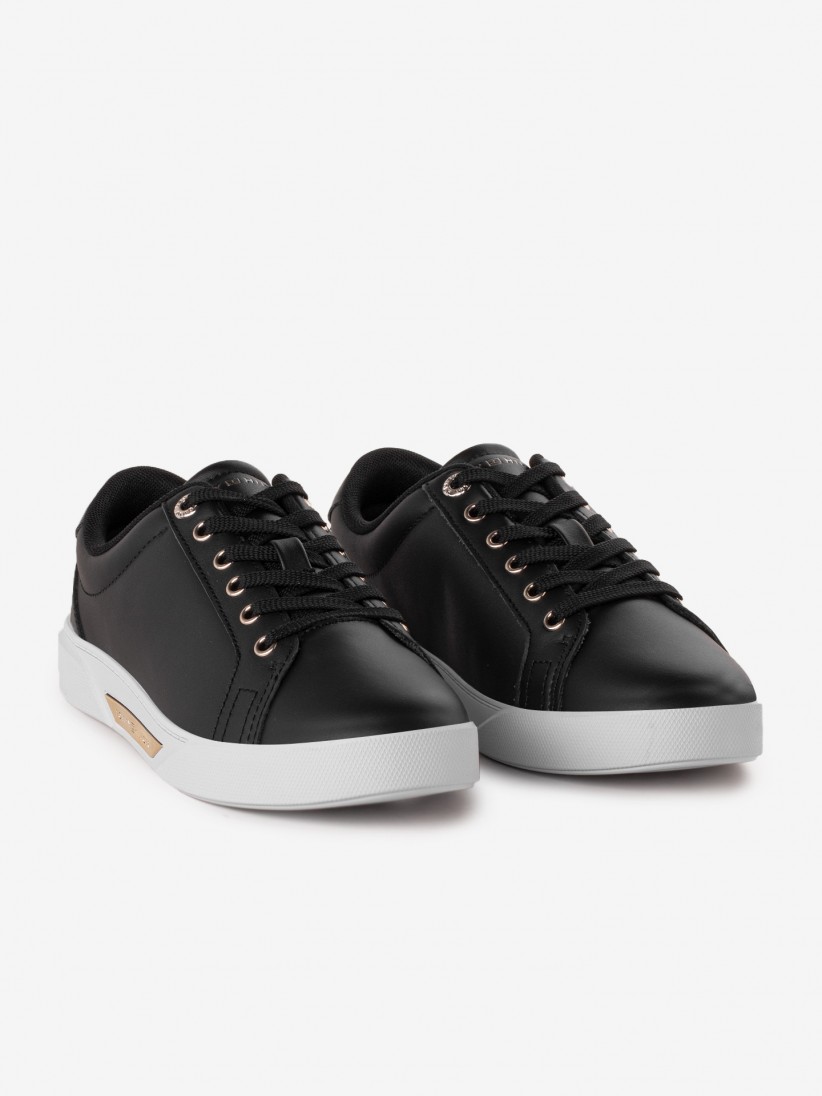 Tommy Hilfiger Leather Cupsole Sneakers