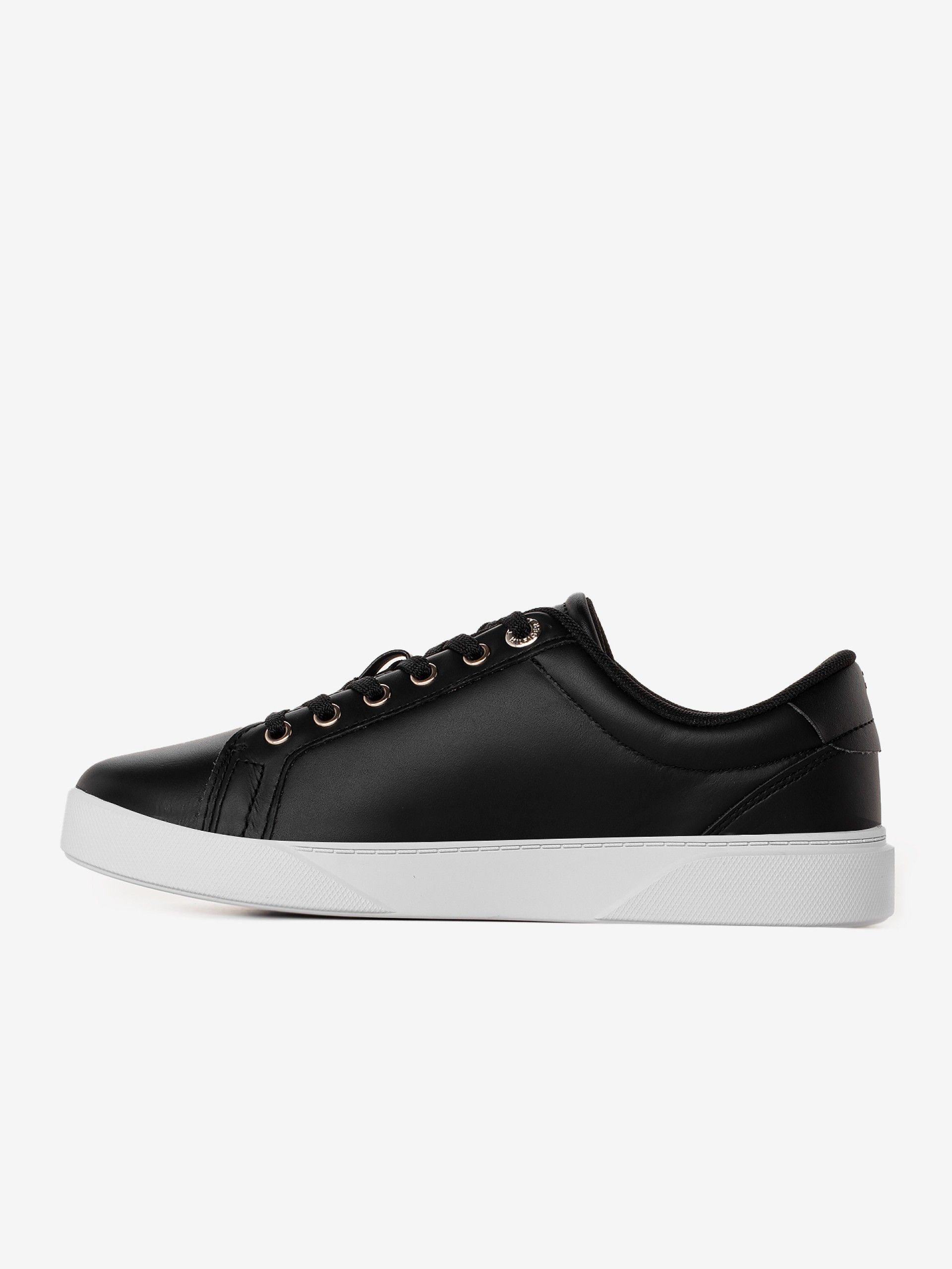 Tommy Hilfiger Leather Cupsole Sneakers