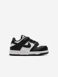 Sapatilhas Nike Dunk Low Pretas e Brancas Para Beb