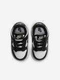 Sapatilhas Nike Dunk Low Pretas e Brancas Para Beb