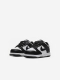 Sapatilhas Nike Dunk Low Pretas e Brancas Para Beb