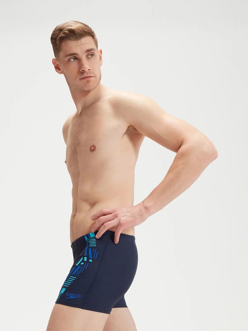 Speedo Tech Print Swimming Shorts