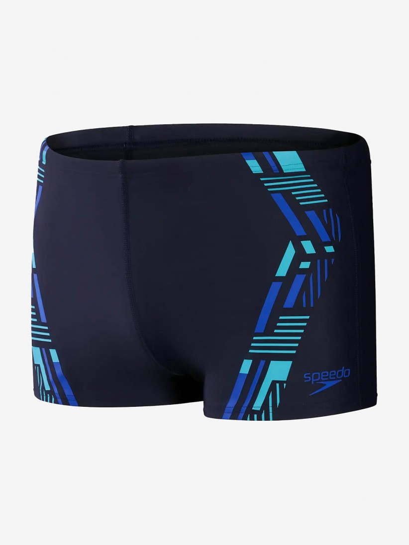 Speedo Tech Print Swimming Shorts