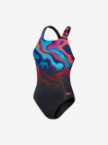 Speedo Digital Printed Medalist Swimsuit