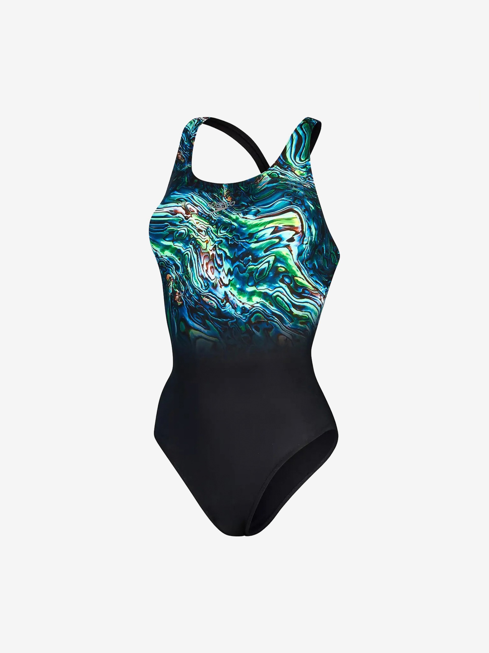 Speedo Placement Digital Powerback Swimsuit