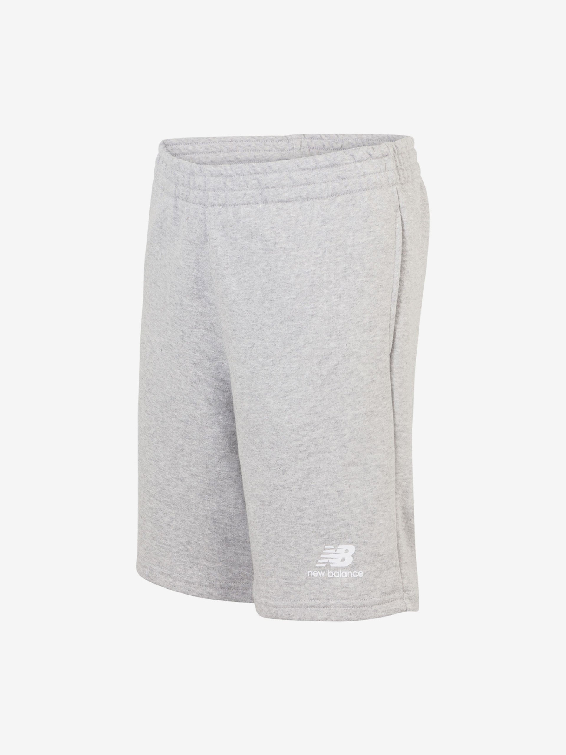 Calções New Balance Essentials Stacked Logo French Terry Kids