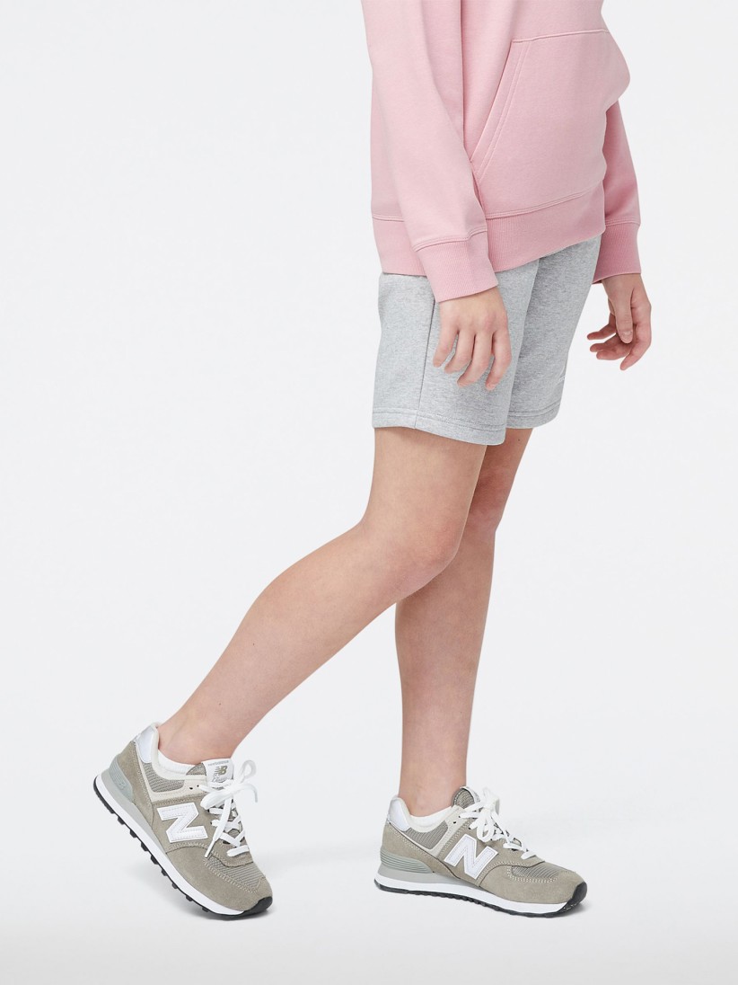 Cales New Balance Essentials Stacked Logo French Terry Kids