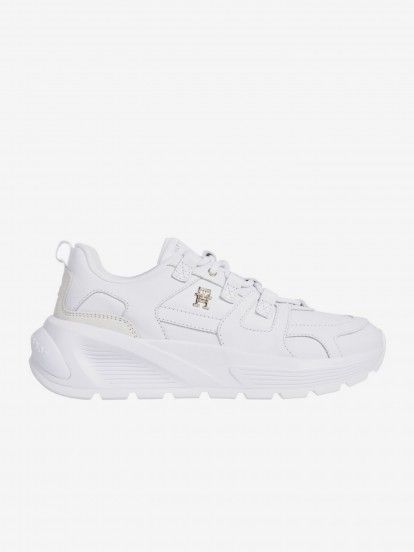 Tommy Hilfiger Premium Leather Cleat Sneakers