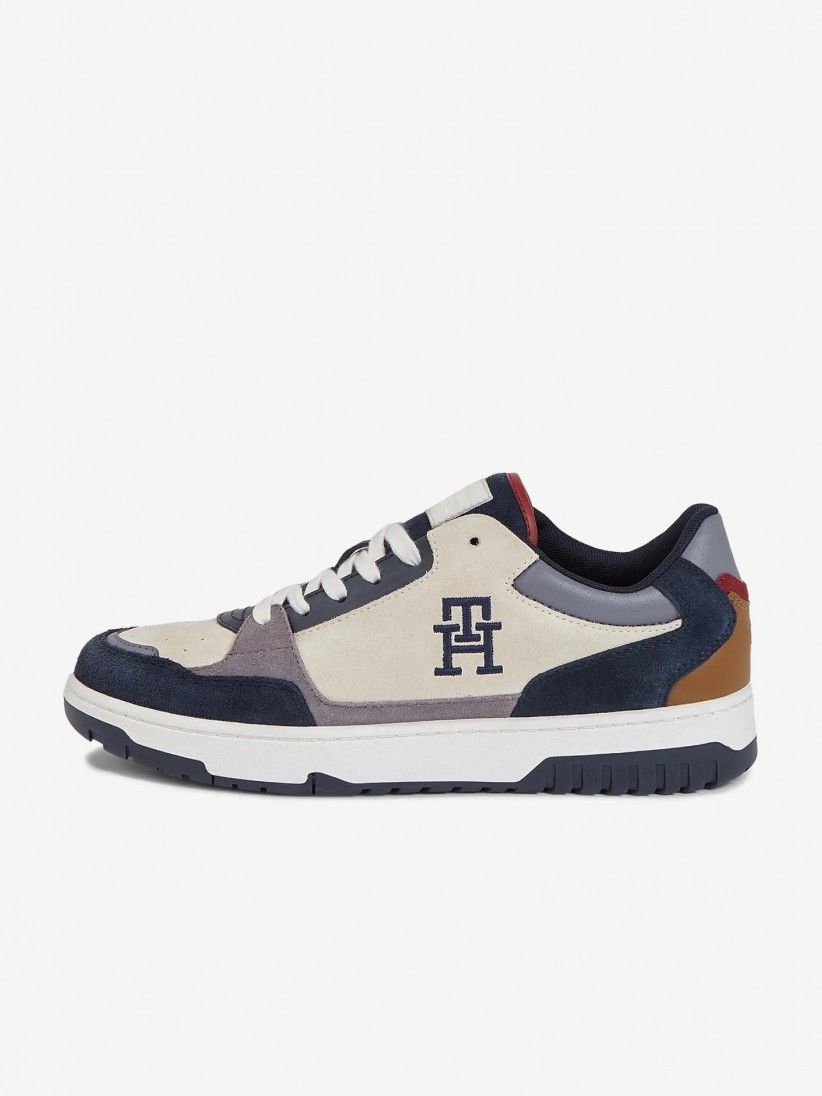 Tommy Hilfiger Basket Better Suede Mix Sneakers