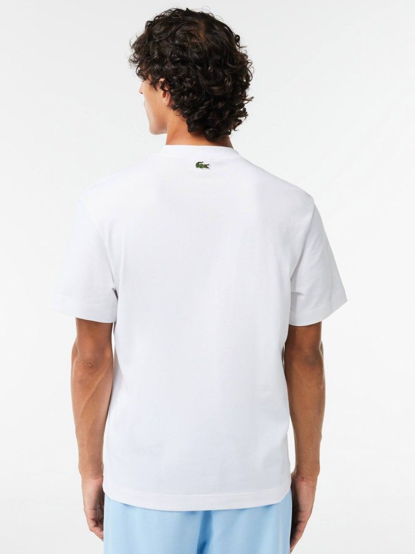 T-shirt Lacoste Heavy Cotton Multi Badge