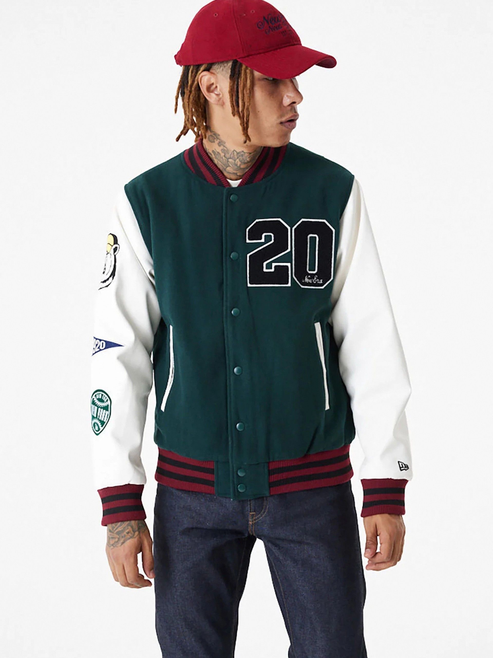 Casaco New Era Lifestyle Varsity