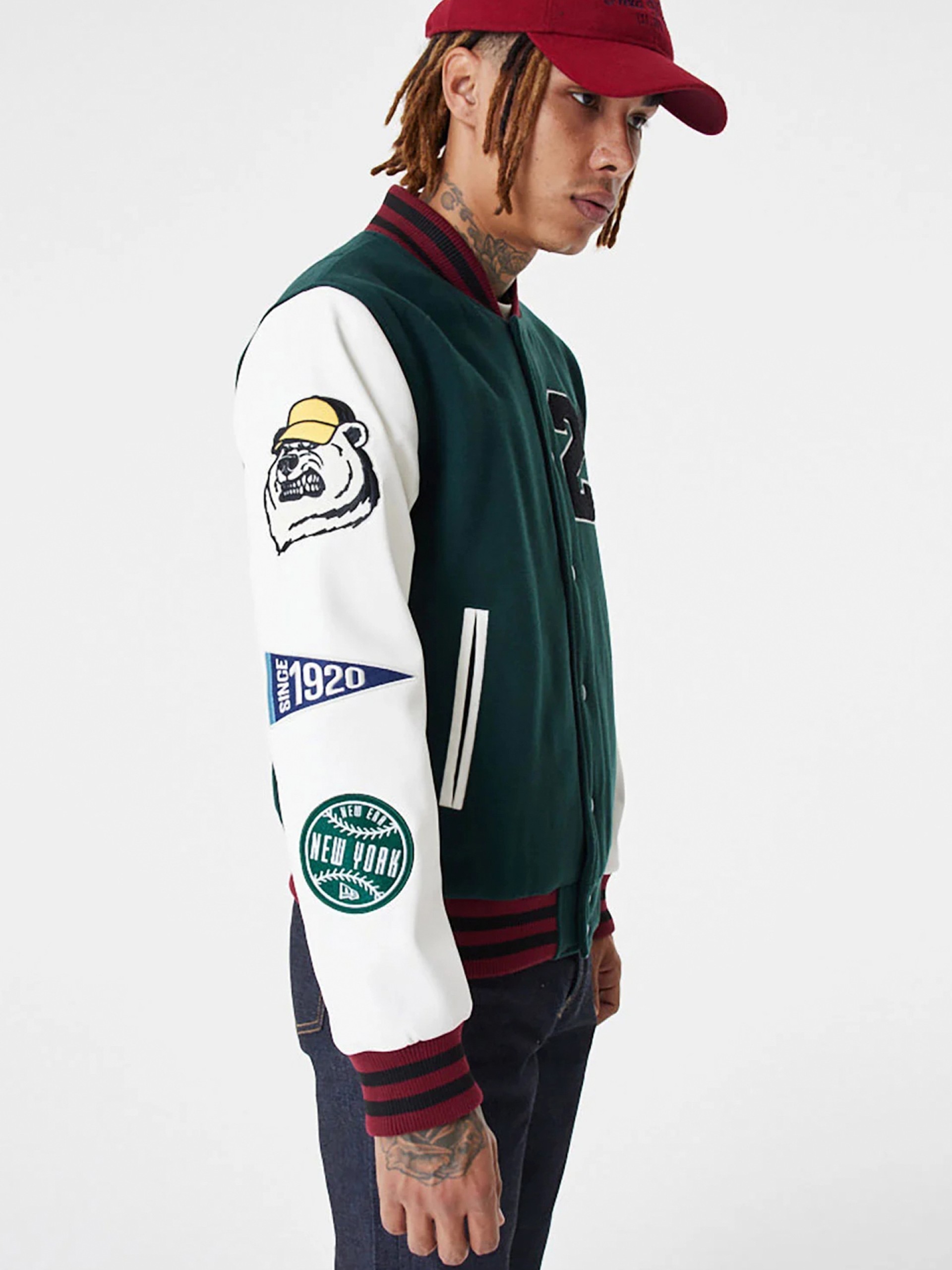 Casaco New Era Lifestyle Varsity