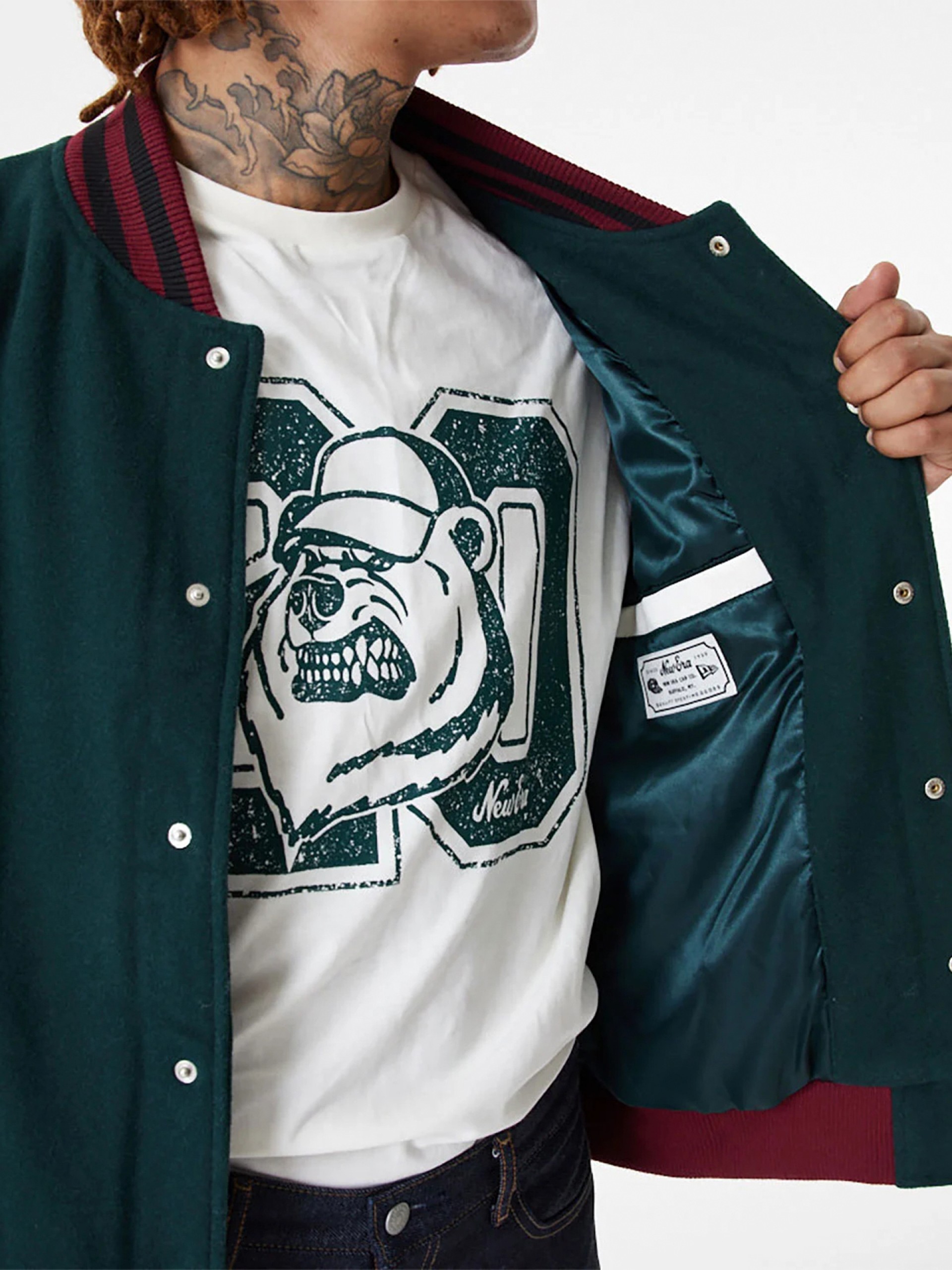 Casaco New Era Lifestyle Varsity