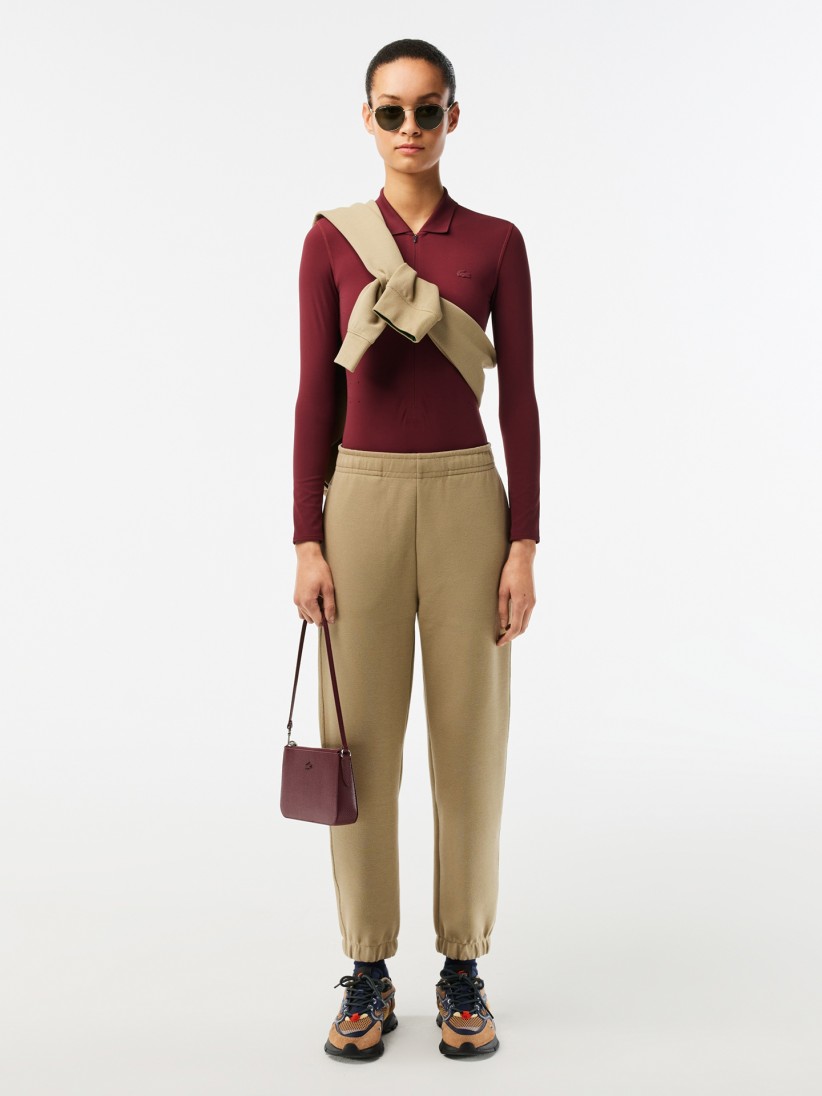 Lacoste Women's Blended Cotton Jogger Trousers