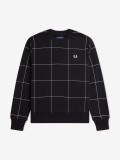 Fred Perry Grid Detail Sweater