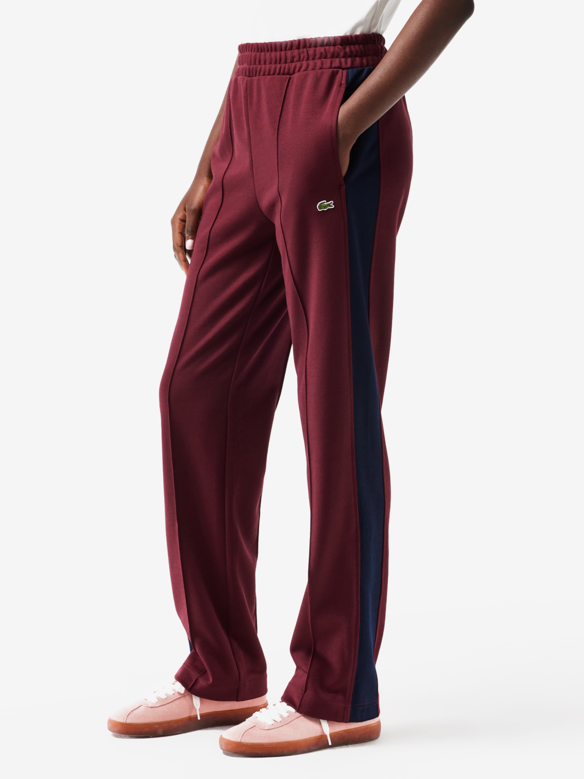 Lacoste Women's Paris Colorblock Cotton Trousers