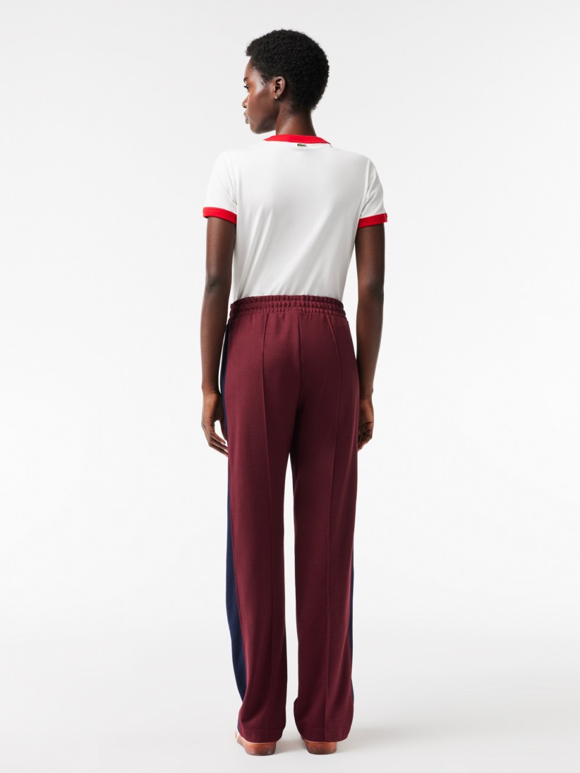 Lacoste Women's Paris Colorblock Cotton Trousers