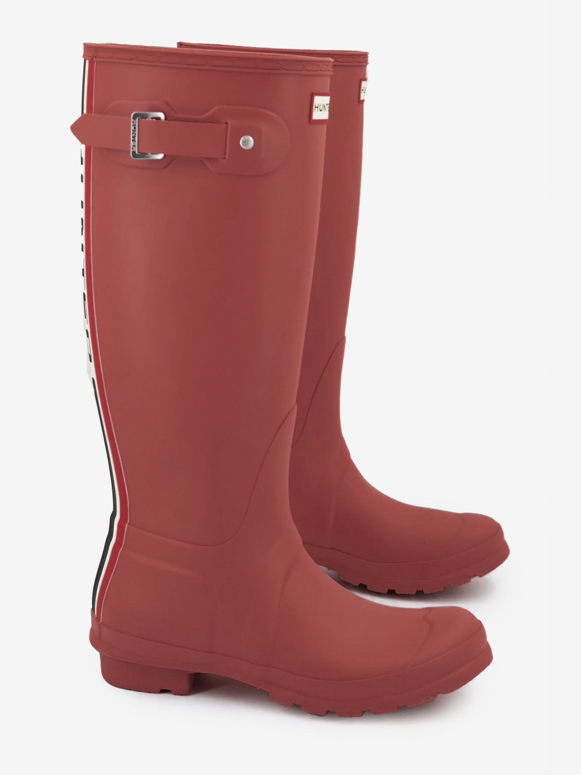 Botas Hunter Women's Original Tall Tri-Colour Logo Backstrap