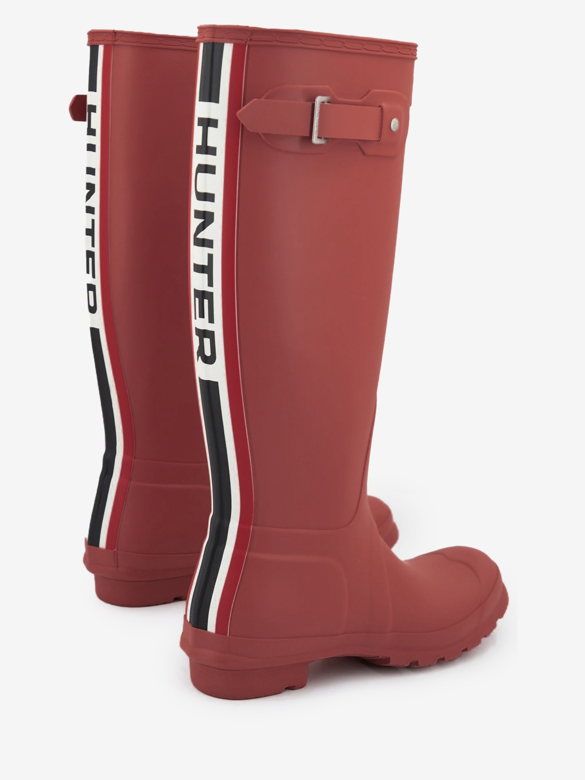 Botas Hunter Women's Original Tall Tri-Colour Logo Backstrap