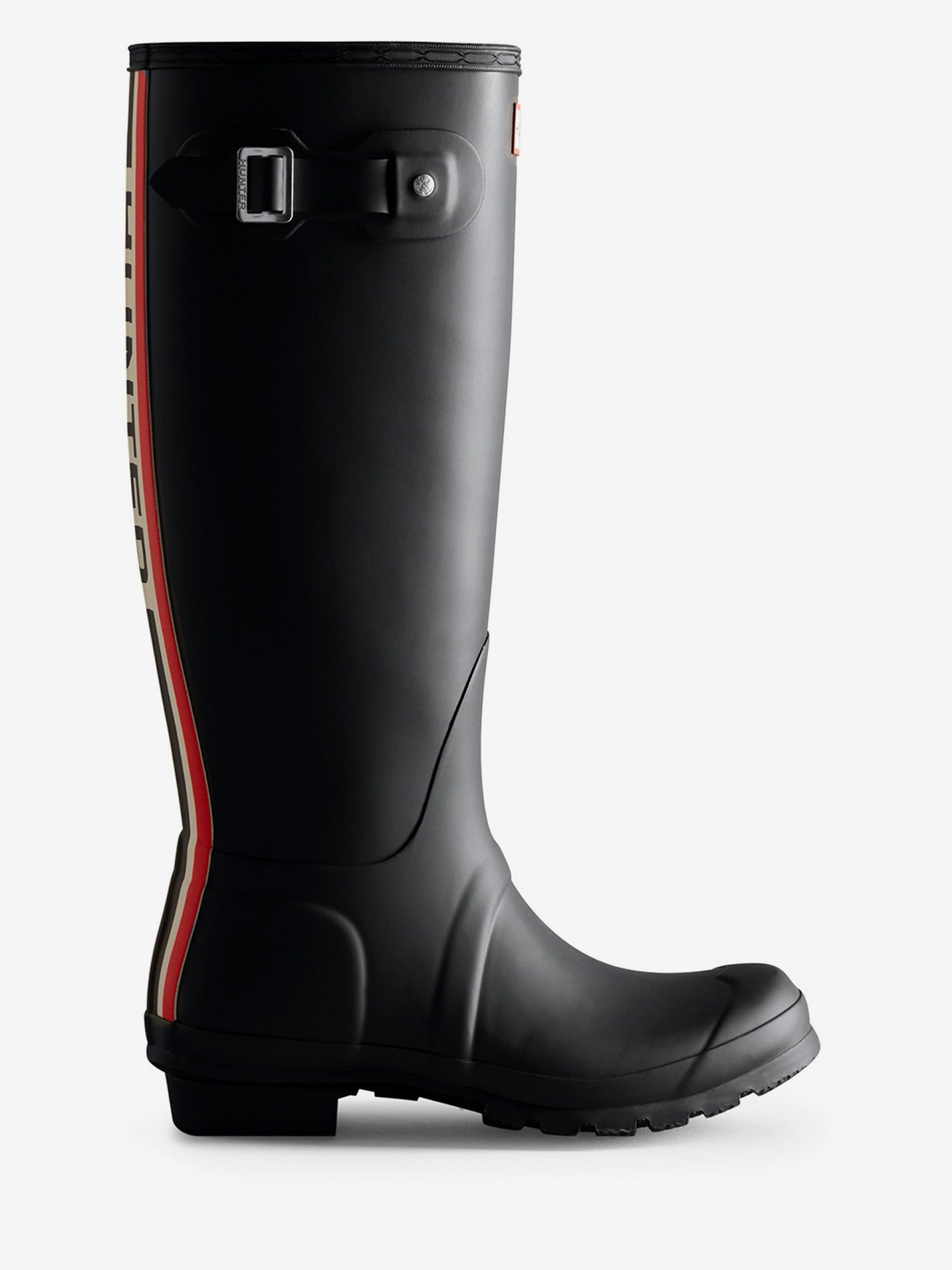 Botas Hunter Women's Original Tall Tri-Colour Logo Backstrap