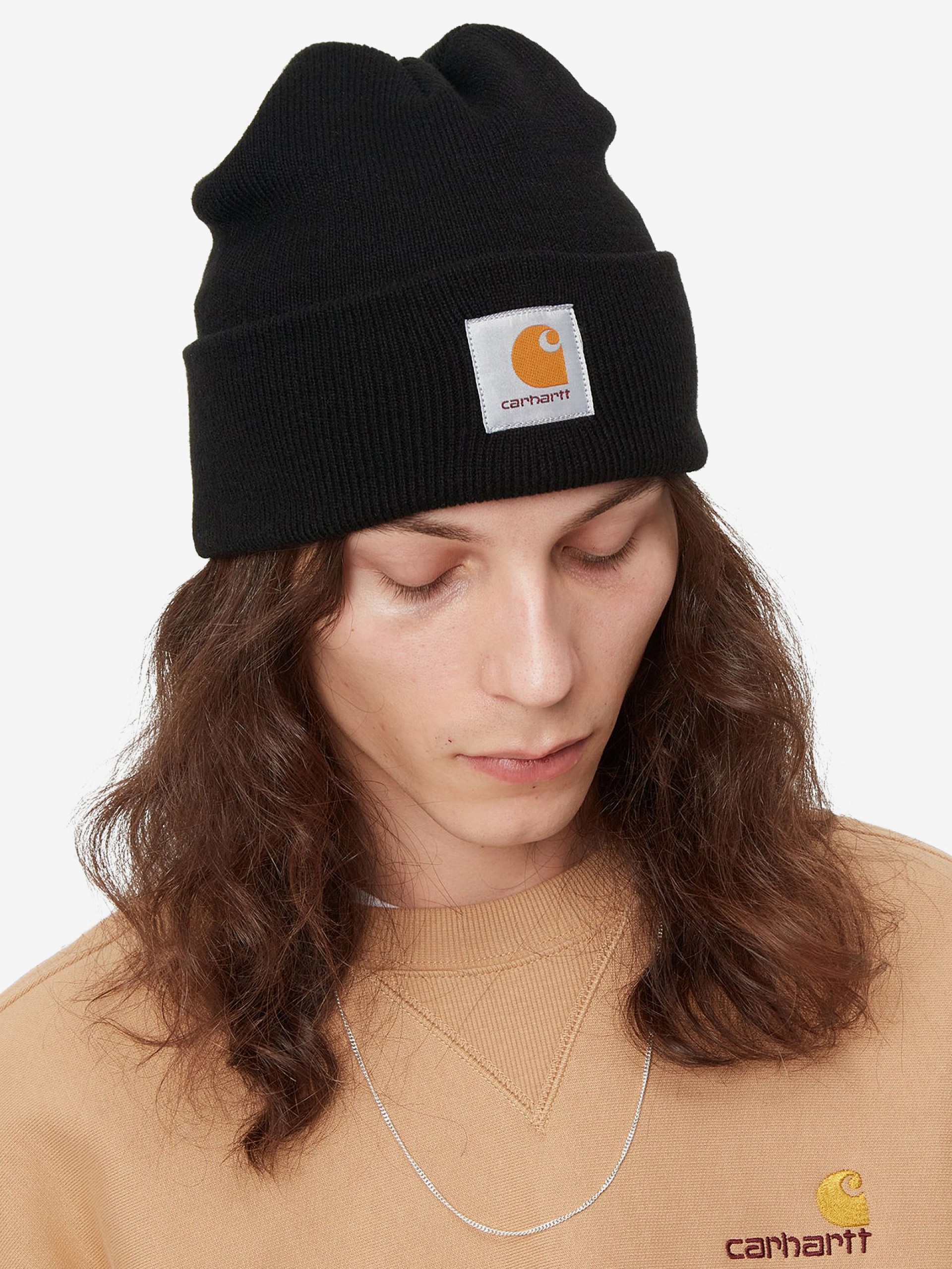 Gorro Carhartt WIP Short Watch Negro