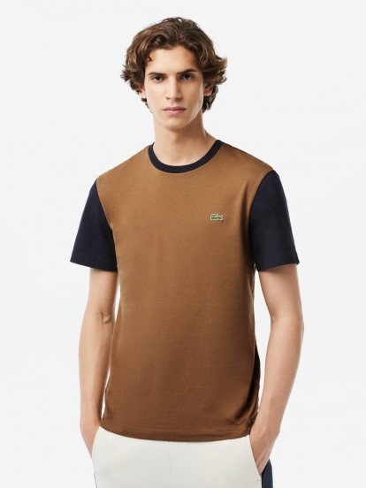 T-shirt Lacoste Colorblock