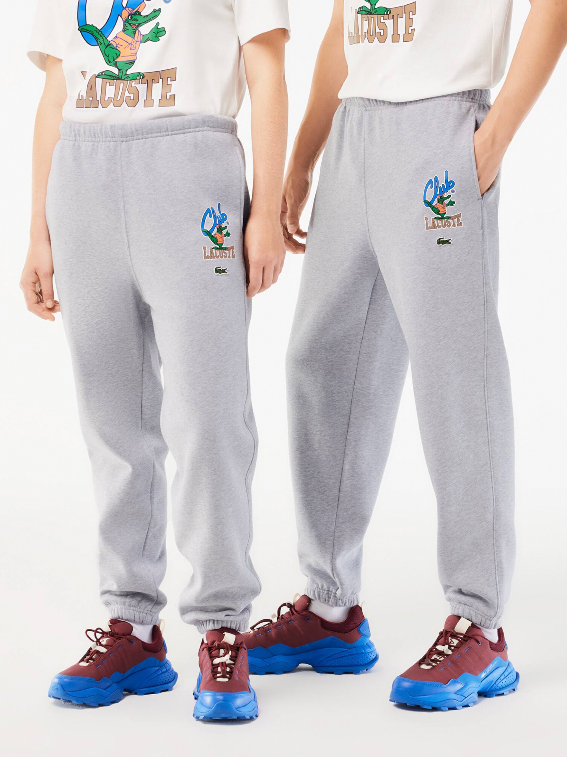 Calças Lacoste Iconic Print Jogger Track