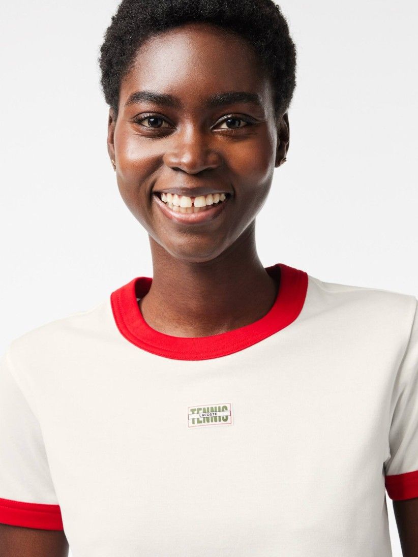 T-shirt Lacoste Women's Tennis Badge