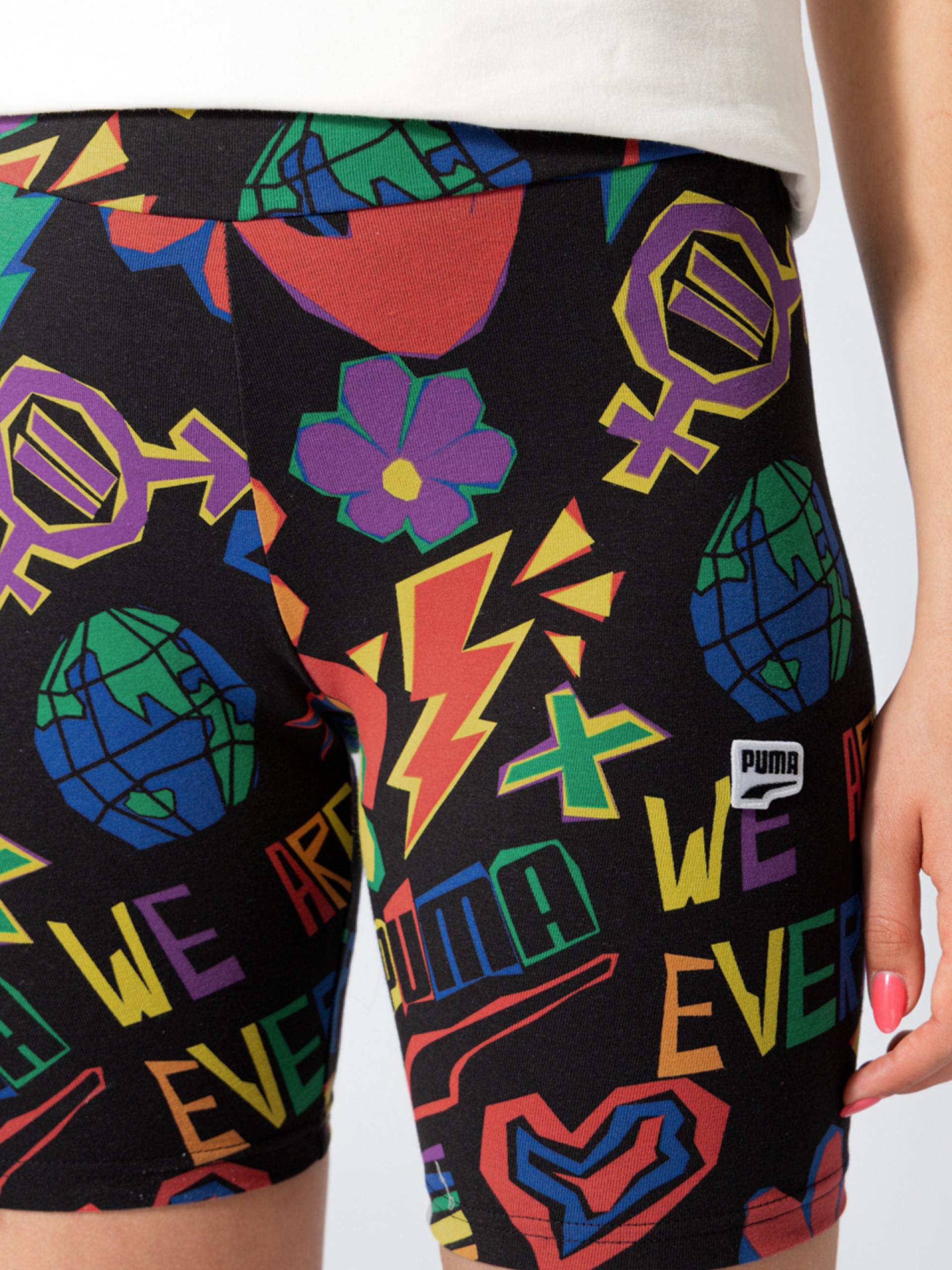 Puma Downtown Pride Printed 7 Shorts