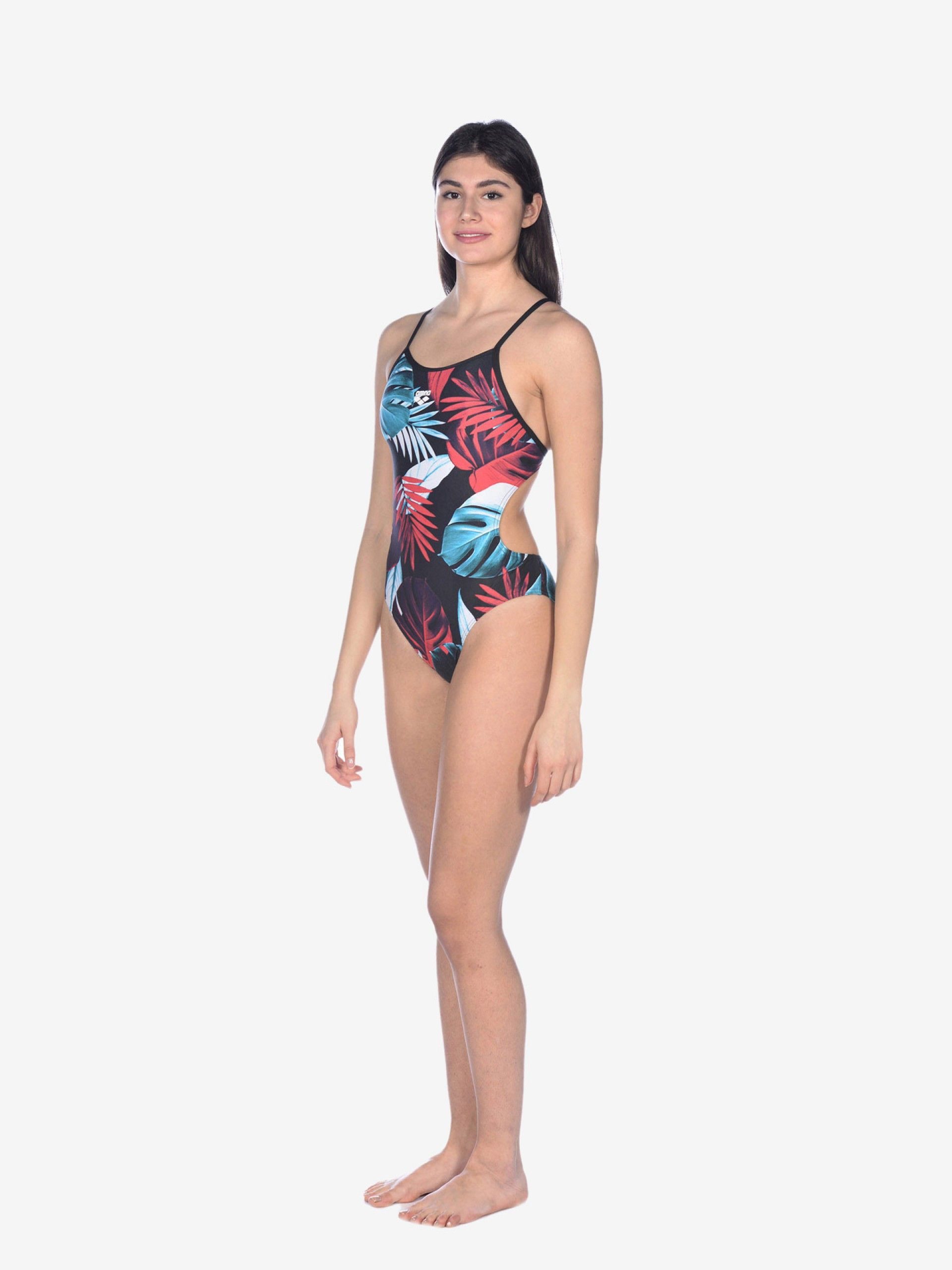 Fato de Banho Arena Tropical Leaves