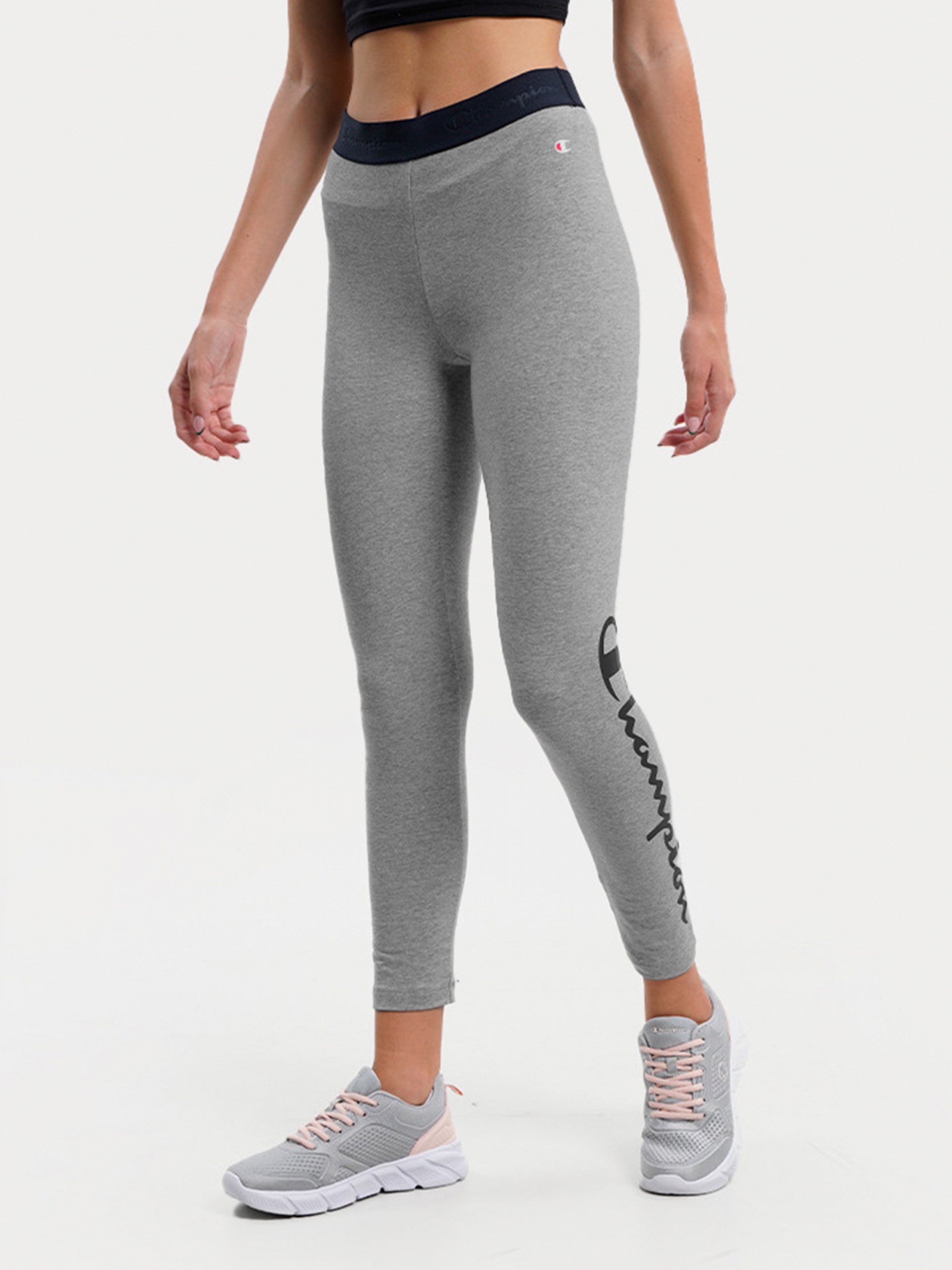 Leggings Champion Legacy Script Logo Lycra Crop