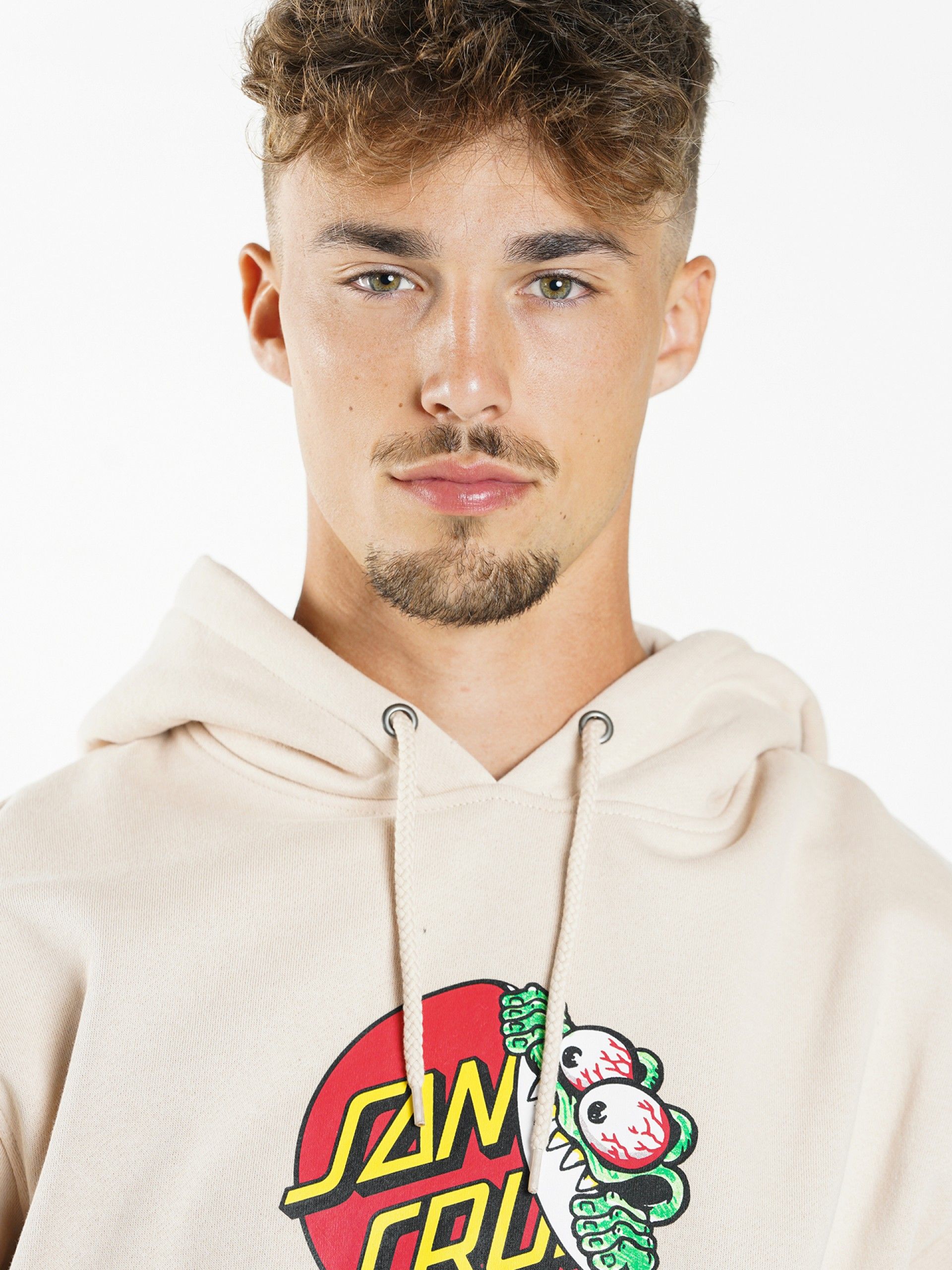 Santa Cruz Beware Dot Front Hood Hoodie