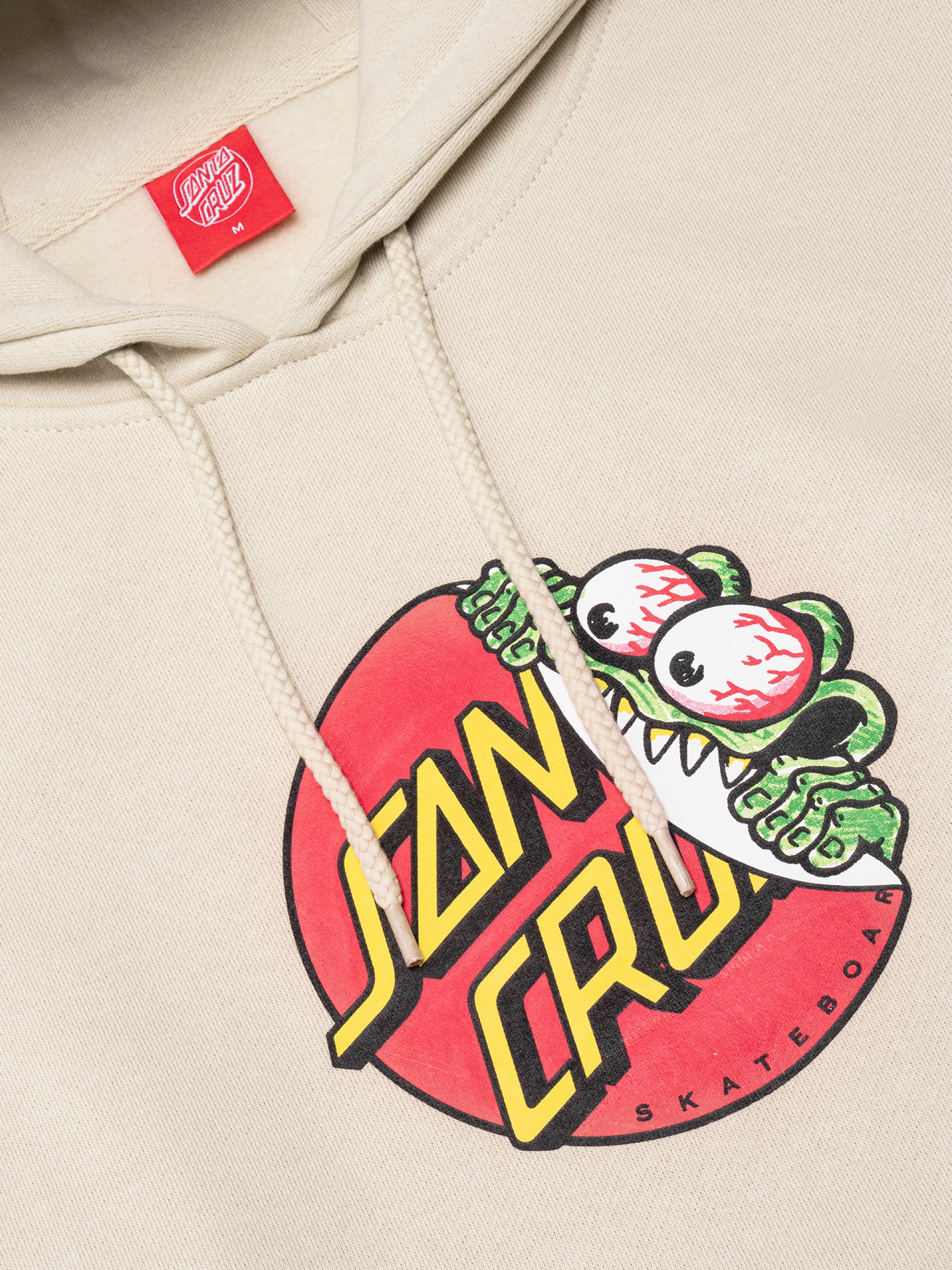 Santa Cruz Beware Dot Front Hood Hoodie