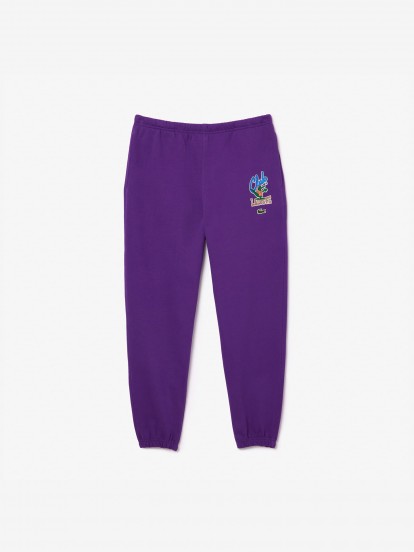 Lacoste Iconic Print Jogger Track Trousers