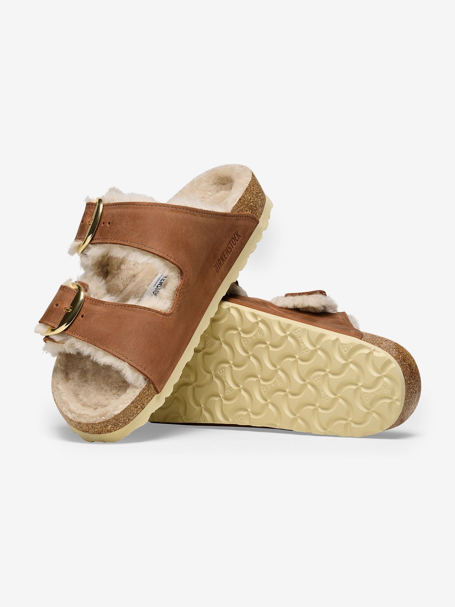 Chinelos Birkenstock Arizona Big Buckle Shearling
