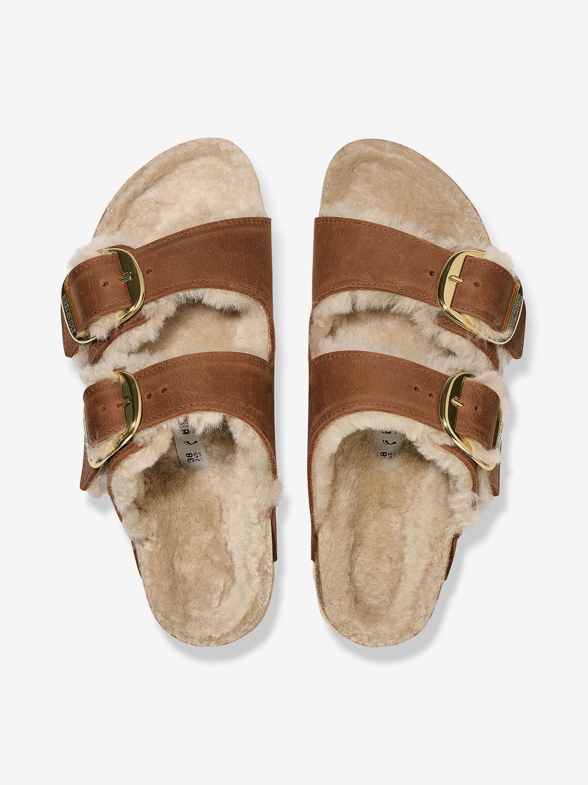 Chinelos Birkenstock Arizona Big Buckle Shearling