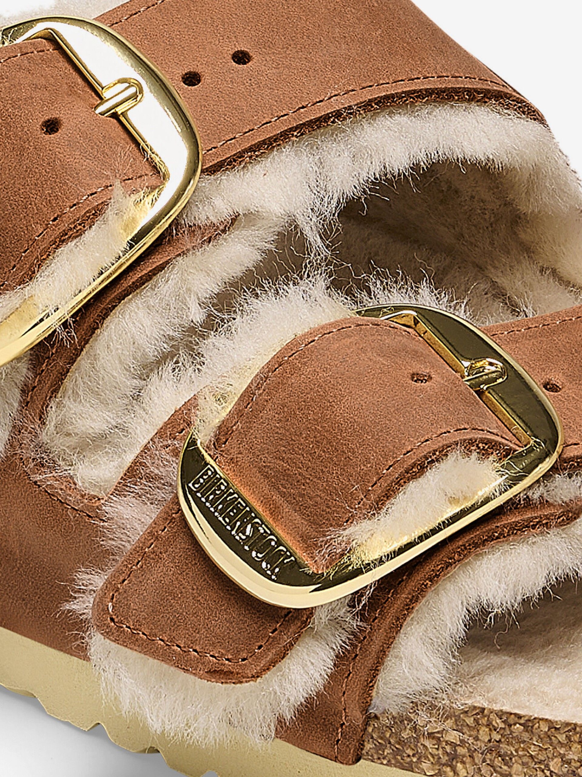 Chinelos Birkenstock Arizona Big Buckle Shearling
