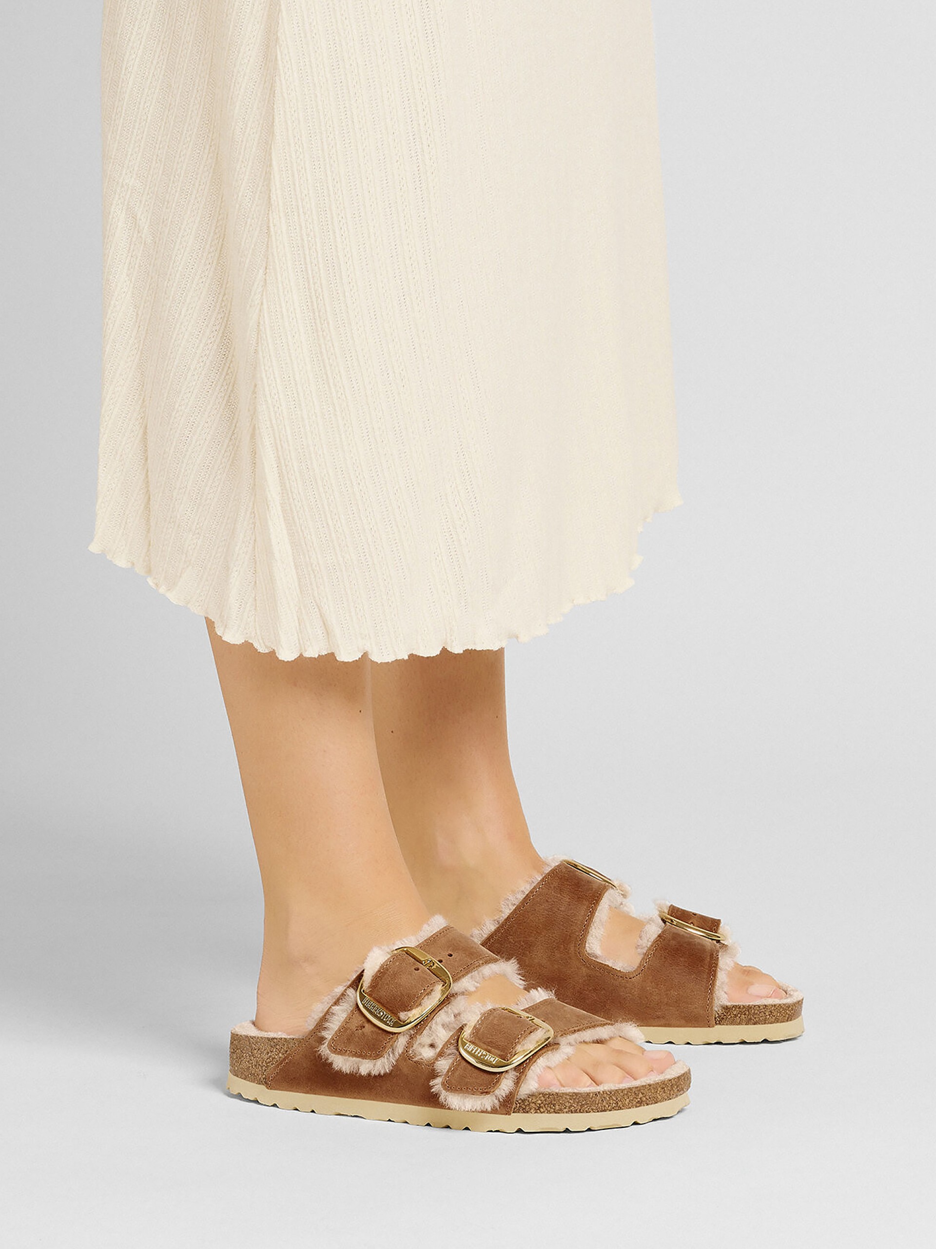 Chinelos Birkenstock Arizona Big Buckle Shearling