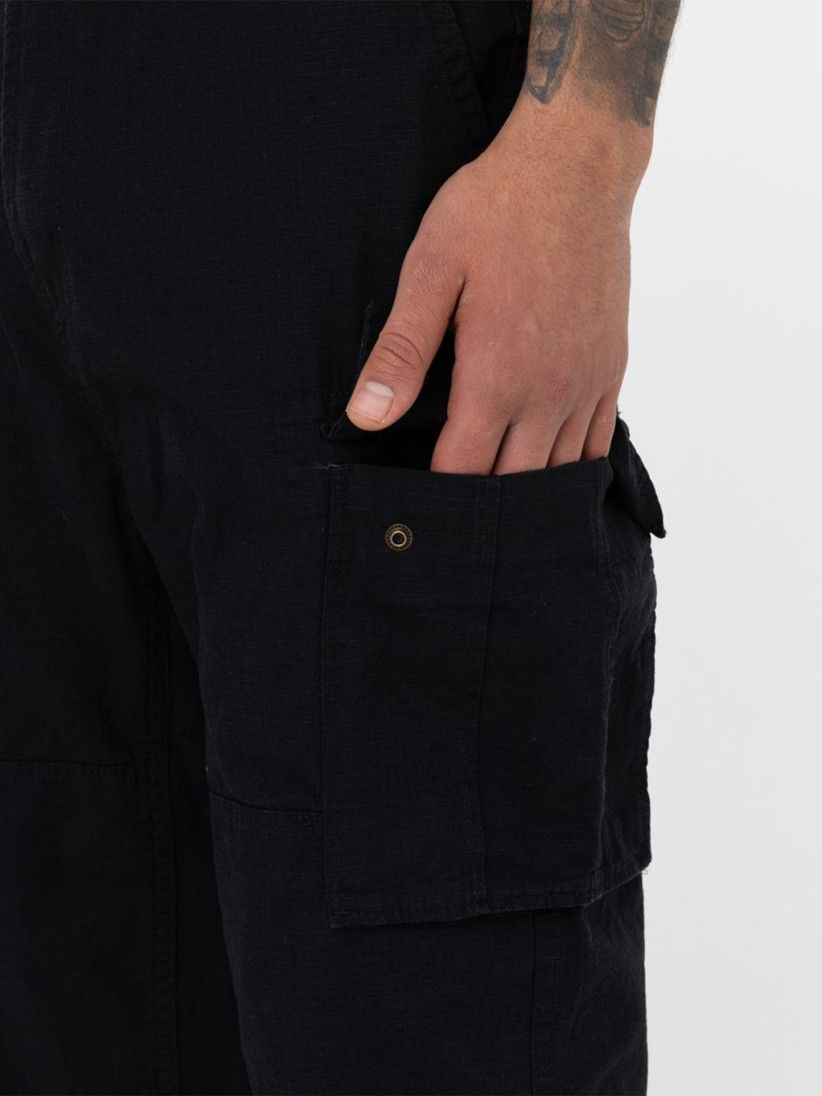 Dickies higden cargo sale trousers in black