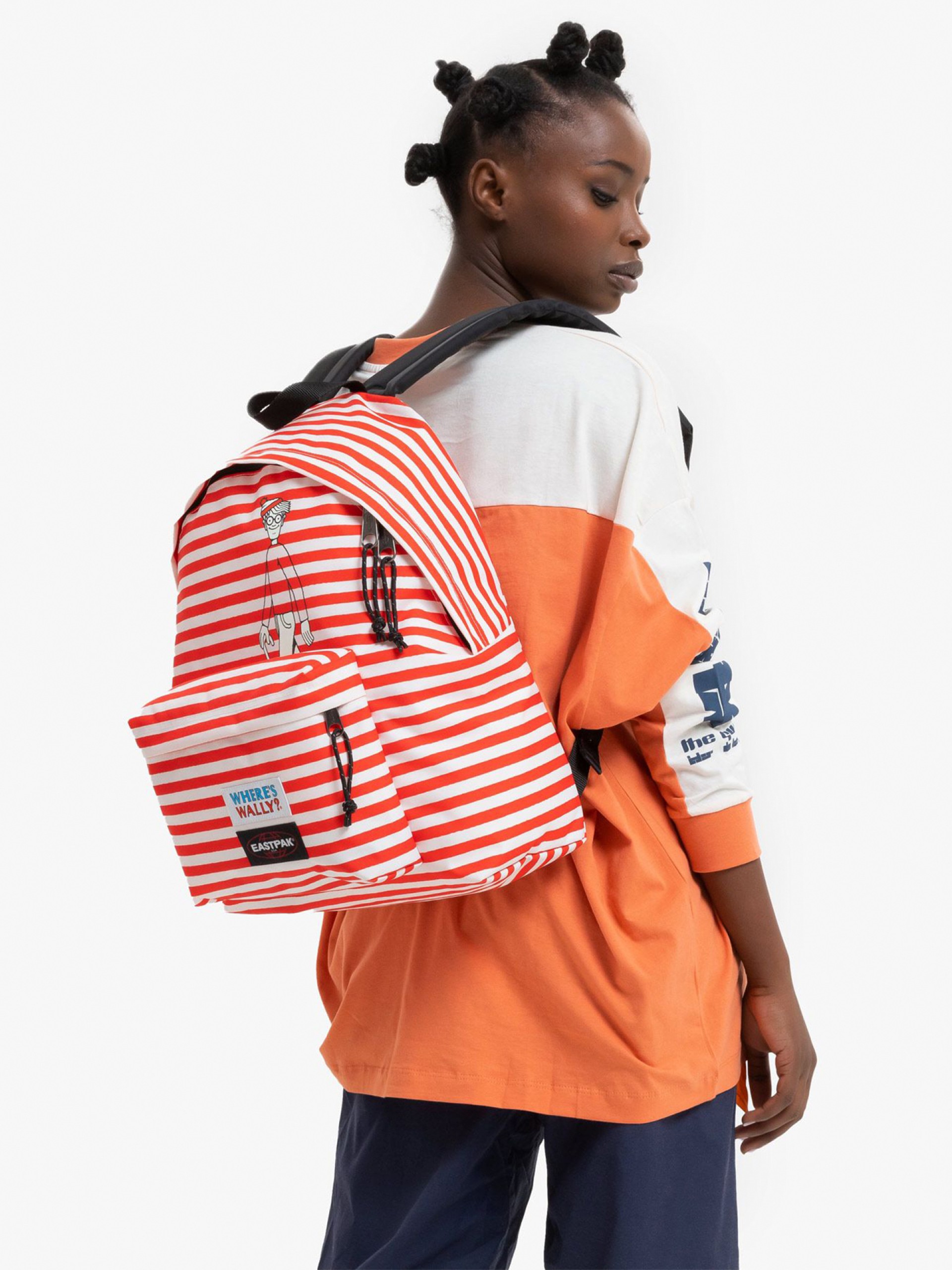 Mochila Eastpak Padded Pak'R Wally Silk Stripe