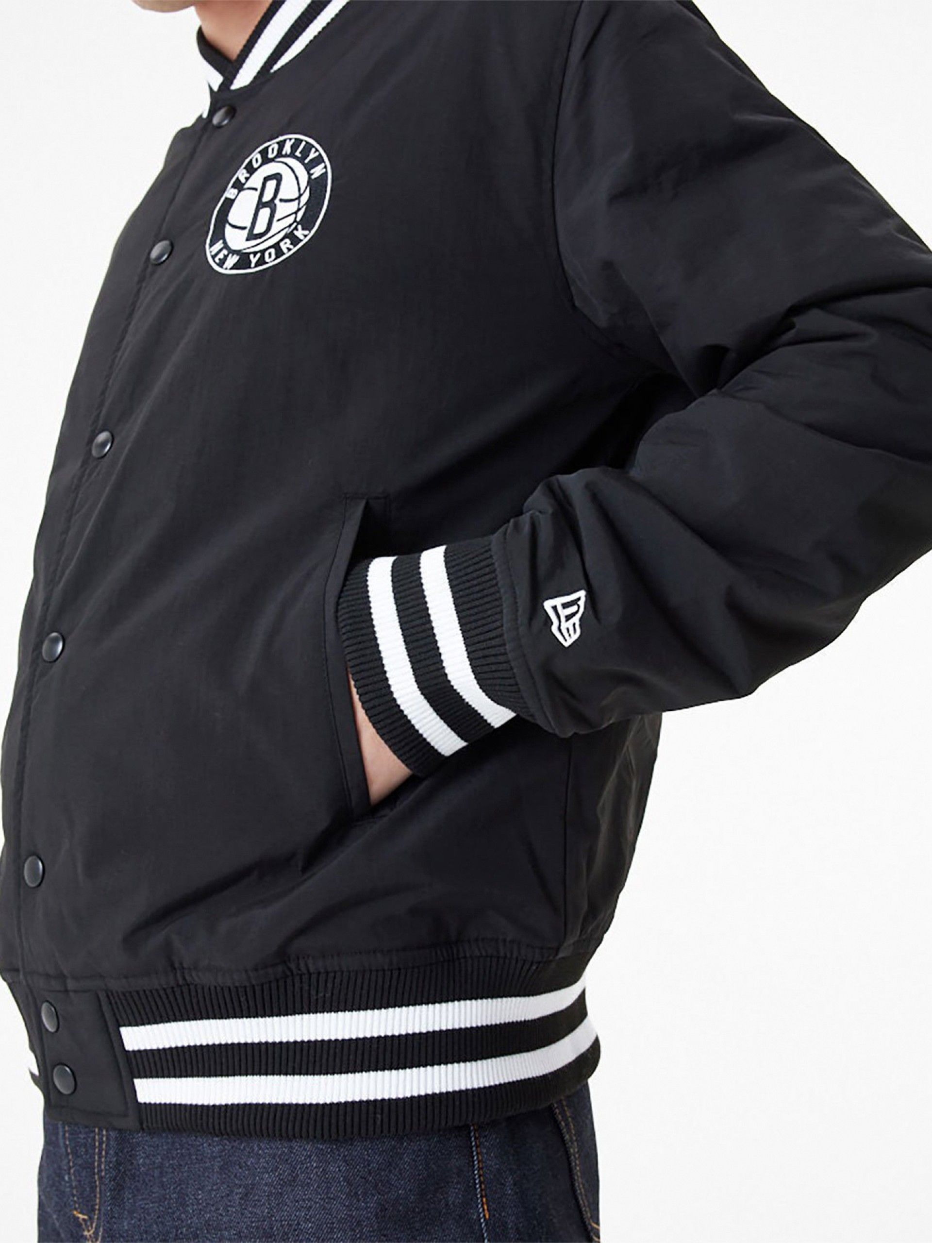 Casaco New Era Brooklyn Nets Team Script