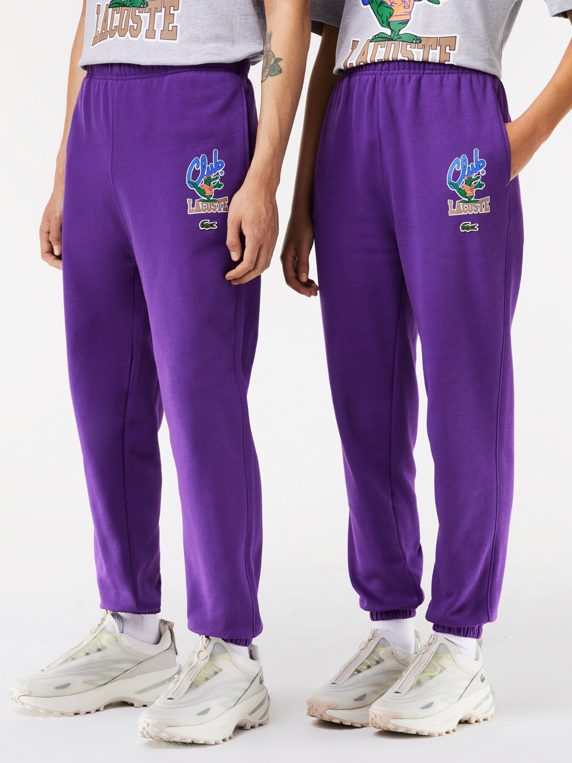 Calças Lacoste Iconic Print Jogger Track