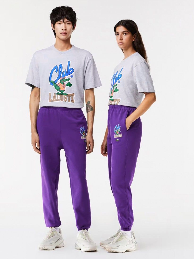 Calas Lacoste Iconic Print Jogger Track